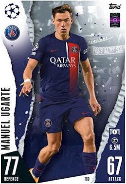 Manuel Ugarte 2023 Topps Match Attax UEFA Club Competitions