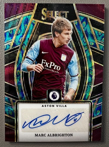 Marc Albrighton 2023 Panini Select Peacock