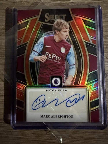 Marc Albrighton 2023 Panini Select Red