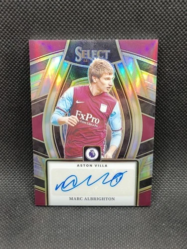 Marc Albrighton 2023 Panini Select Silver Prizm