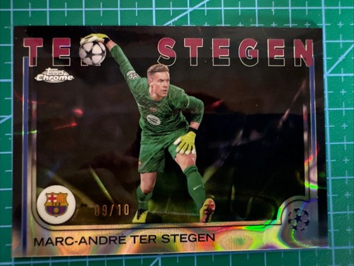Marc-André ter Stegen 2024 Topps Chrome Black Lava /10