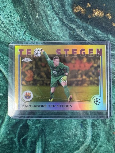Marc-André ter Stegen 2024 Topps Chrome Gold Refractor /50