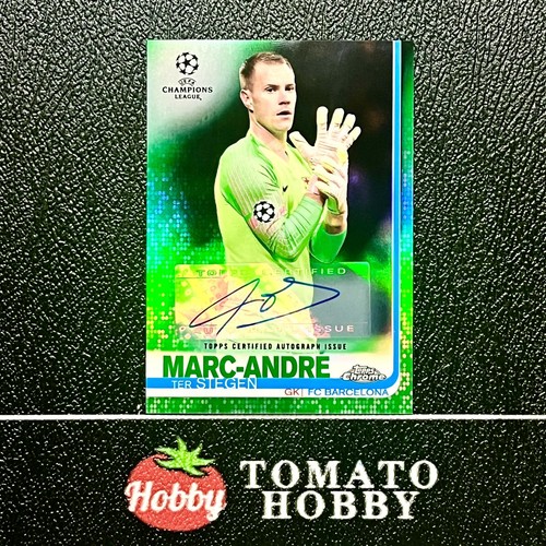 Marc-André ter Stegen 2018 Topps Chrome Green Refractor /99