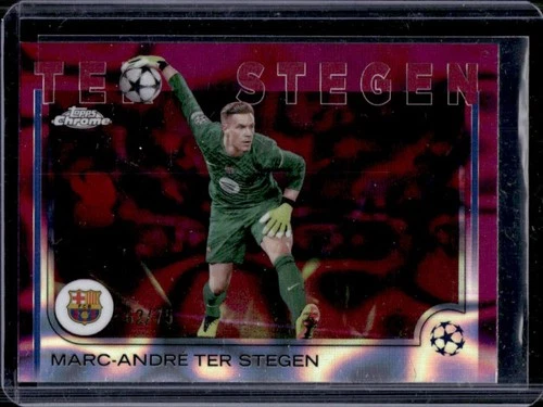 Marc-André ter Stegen 2024 Topps Chrome Magenta Refractor /75