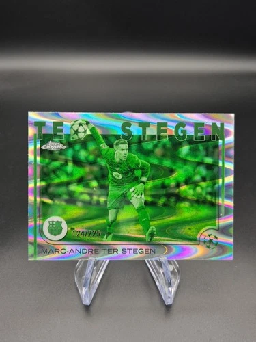 Marc-André ter Stegen 2024 Topps Chrome Parallelo /225