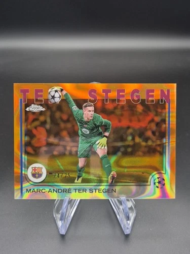 Marc-André ter Stegen 2024 Topps Chrome Parallelo /25