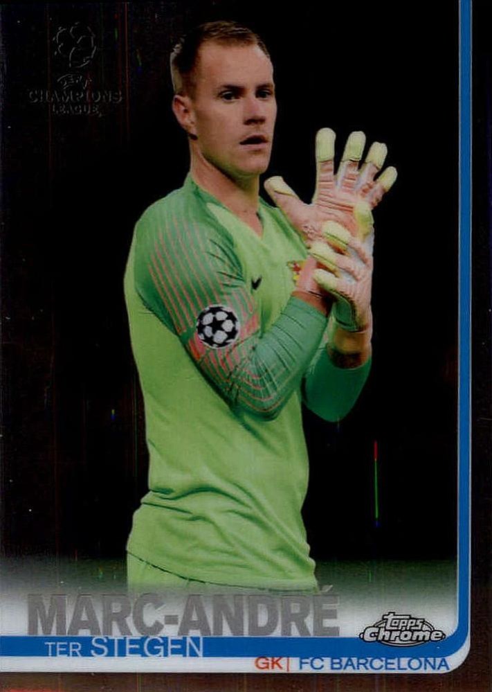 Marc-André ter Stegen 2018 Topps Chrome UCC 4
