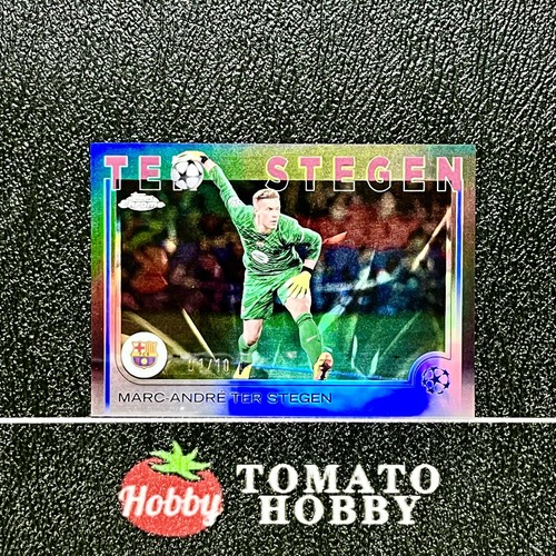 Marc-André ter Stegen 2024 Topps Chrome UEFA Black Refractor /10