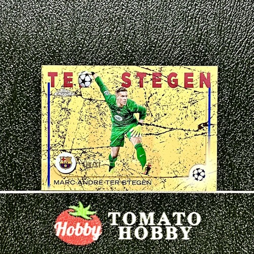 Marc-André ter Stegen 2024 Topps Chrome UEFA Refractor /11