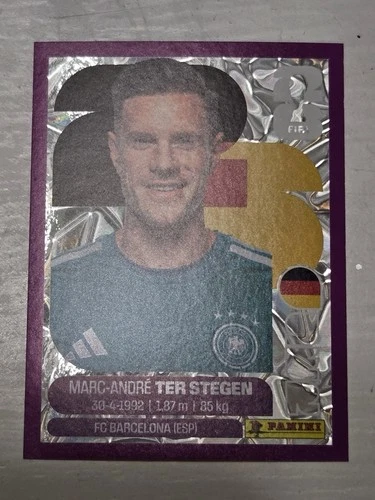 Marc-André ter Stegen 2026 Panini Copa Mundial de la FIFA 2026 Purple Ice