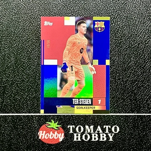 Marc-André ter Stegen 2023 Topps Fan Team Set Gold Refractor /50