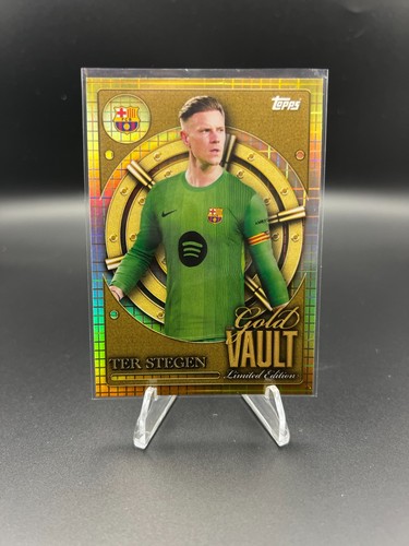 Marc-André ter Stegen 2025 Topps FC Barcelona Collector Tin Gold