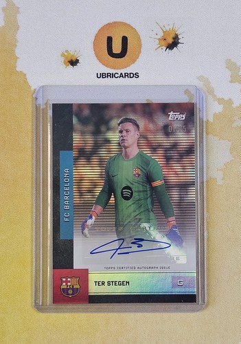 Marc-André ter Stegen 2025 Topps FC Barcelona Team Set /25