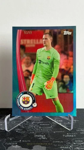 Marc-André ter Stegen 2021 Topps FC Barcelona Team Set /99