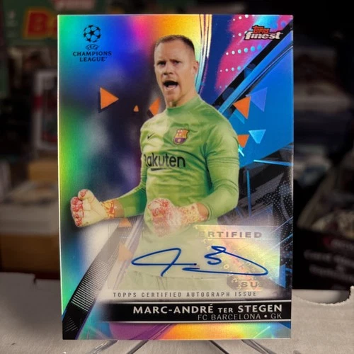 Marc-André ter Stegen 2021 Topps Finest Refractor