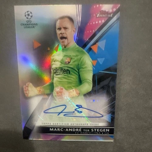 Marc-André ter Stegen 2022 Topps Finest Refractor