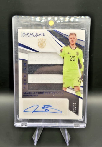 Marc-André ter Stegen 2021 Panini Immaculate /25