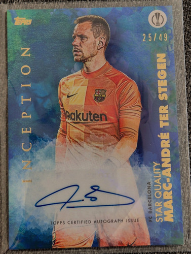 Marc-André ter Stegen 2022 Topps Inception /49