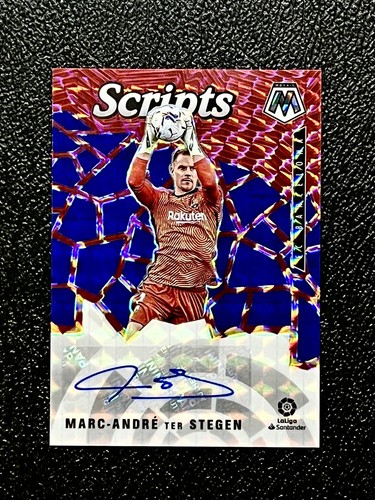 Marc-André ter Stegen 2020 Panini Mosaic Red Refractor