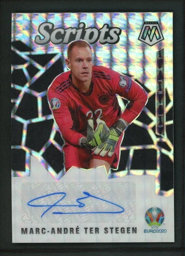 Marc-André ter Stegen 2021 Panini Mosaic Silver Scripts