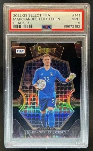Marc-André ter Stegen 2023 Panini Select FIFA Black Mezzanine 1/1