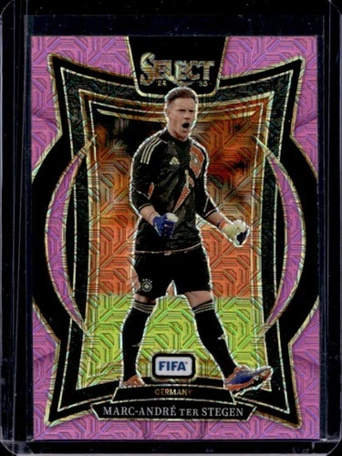 Marc-André ter Stegen 2024 Panini Select FIFA Pink Mojo /299