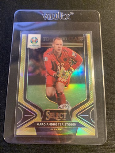 Marc-André ter Stegen 2020 Panini Select Gold Prizm /10