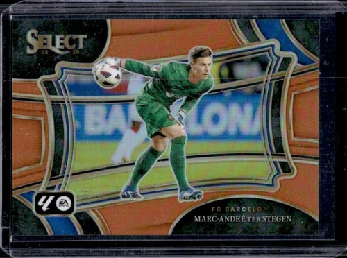 Marc-André ter Stegen 2023 Panini Select Orange Prizm Field Level /49