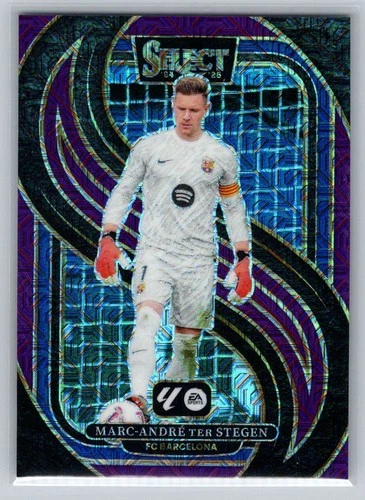 Marc-André ter Stegen 2024 Panini Select Purple Mojo