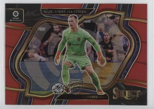 Marc-André ter Stegen 2022 Panini Select Red Prizm