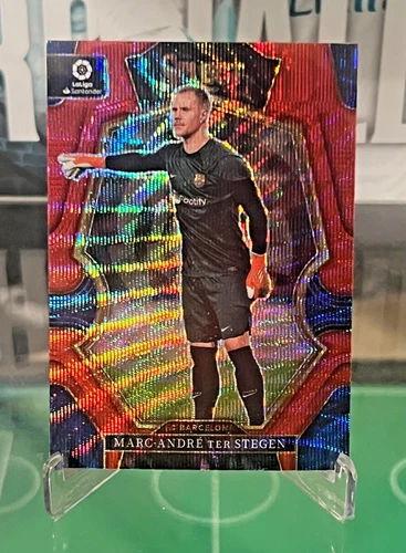 Marc-André ter Stegen 2022 Panini Select Red Wave