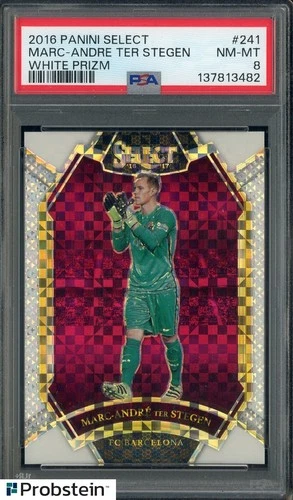 Marc-André ter Stegen 2016 Panini Select White Prizm 69/99