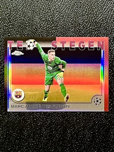 Marc-André ter Stegen 2024 Topps UEFA 2024-25 Rifrattore /1