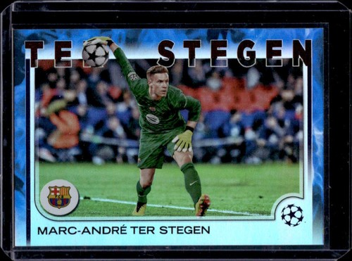 Marc-André ter Stegen 2024 Topps UEFA Blue Inferno /125