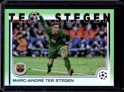 Marc-André ter Stegen 2024 Topps UEFA Neon Green Foilboard /199