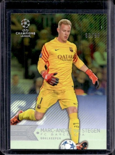 Marc-André ter Stegen 2015 Topps UEFA Showcase Green /99