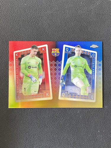 Marc-Andre Ter Stegen 2022 Topps Chrome Gold /50