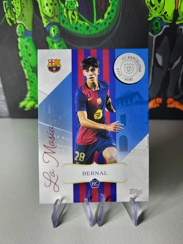 Marc Bernal 2024 Topps Barcelona 125 Years Blue /75