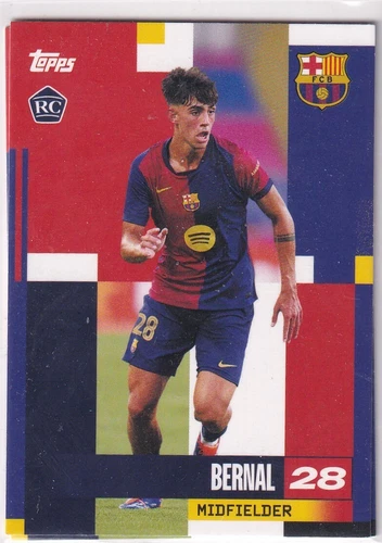 Marc Bernal 2024 Topps Barcelona
