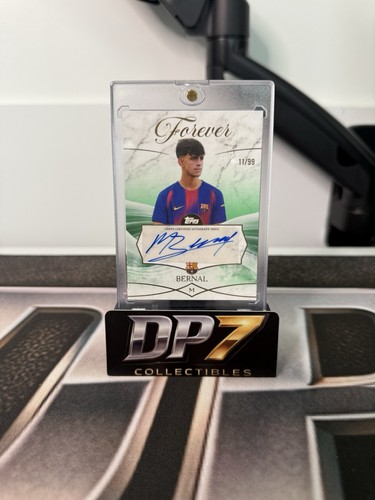 Marc Bernal 2025 Topps Barcelona Forever Green /99