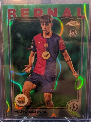 Marc Bernal 2024 Topps Chrome Aqua Lava Refractor /199