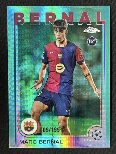 Marc Bernal 2024 Topps Chrome Aqua Prism Refractor /199
