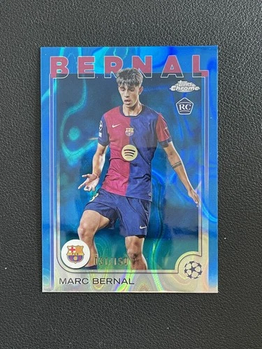 Marc Bernal 2024 Topps Chrome Blue Lava Refractor /150