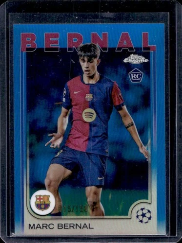 Marc Bernal 2024 Topps Chrome Blue Refractor /150
