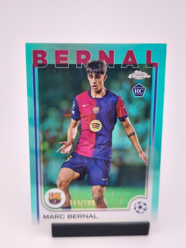 Marc Bernal 2024 Topps Chrome Blue Refractor /199