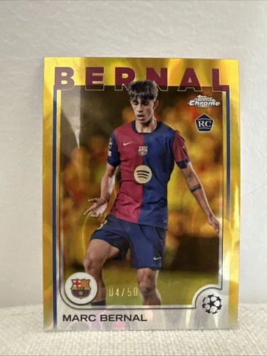 Marc Bernal 2024 Topps Chrome Gold Lava /50