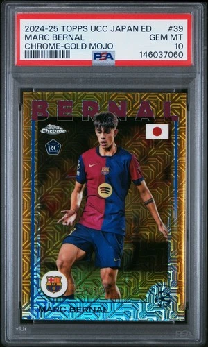 Marc Bernal 2024 Topps Chrome Gold Mojo /50
