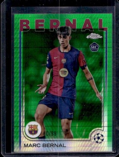 Marc Bernal 2024 Topps Chrome Green Refractor /99