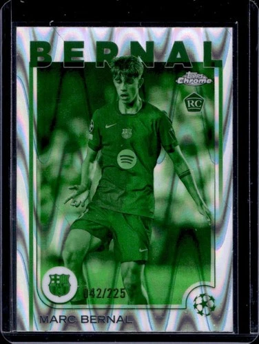 Marc Bernal 2024 Topps Chrome Night Vision RayWave Refractor /225