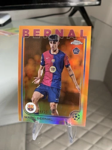 Marc Bernal 2024 Topps Chrome Orange /25
